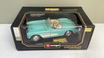 Burago 1957 Chevrolet Corvette in doos, Verzenden, Zo goed als nieuw, Bburago