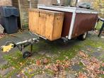 Dichte kar met keukentje & fietsenrek, Caravans en Kamperen, Ophalen, Gebruikt