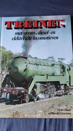 Boek Treinen met stoom, diesel en electrische locomotieven, Overige merken, Ophalen of Verzenden, Zo goed als nieuw, Gelijkstroom