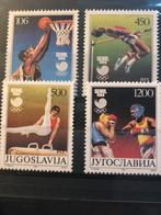 Olympische Spelen, Joegoslavië 1988, Postzegels en Munten, Postzegels | Thematische zegels, Ophalen of Verzenden, Sport, Postfris