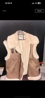 Zara bodywarmer met teddy voering, Ophalen of Verzenden, Zo goed als nieuw, Maat 38/40 (M), Beige