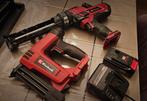 Accu tacker en accu kitpistool inclusief accu en  Einhell., Ophalen of Verzenden, Zo goed als nieuw