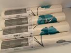 4 rollen Bloemen behang Pandora NIEUW!!, Huis en Inrichting, Stoffering | Behang, Ophalen, 10 tot 25 m², Grijs, Bloemen