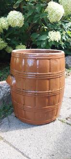 Grote Keulse pot, Gebruikt, Rond, Tuin, Aardewerk