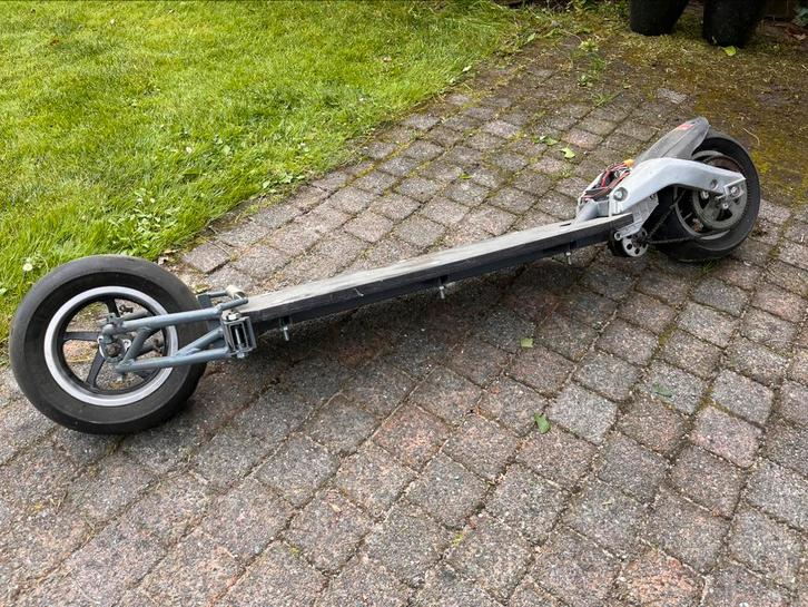 Zelfbouw speedboard met motor, Fietsen en Brommers, Overige Fietsen en Brommers, Gebruikt, Ophalen