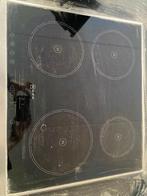 Inductieplaat zo goed als nieuw, Ophalen, 4 kookzones, Zo goed als nieuw, Inbouw