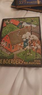 Oud VERKADE PLAATJES ALBUM DE BOERDERIJ H.E KUYLMAN, Ophalen of Verzenden, Gelezen, H.E KUYLMAN, Plaatjesalbum