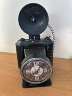 Vintage camera klok, Huis en Inrichting, Ophalen of Verzenden, Zo goed als nieuw