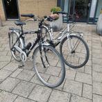 Set van twee leuke lichte fietsen, dames en herenmodel., Fietsen en Brommers, Fietsen | Dames | Damesfietsen, Ophalen, Gebruikt