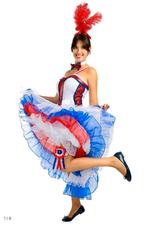 Moulin rouge jurk, Kleding | Dames, Carnavalskleding en Feestkleding, Ophalen of Verzenden, Maat 38/40 (M), Carnaval