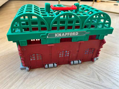Thomas trackmaster knapford meeneem station, Kinderen en Baby's, Speelgoed | Thomas de Trein, Zo goed als nieuw, Ophalen of Verzenden