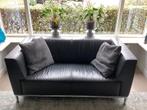 Bank, chaise longue, stoel, grijs, stof & leer, merk Montel, Huis en Inrichting, Banken | Sofa's en Chaises Longues, Ophalen, Metaal