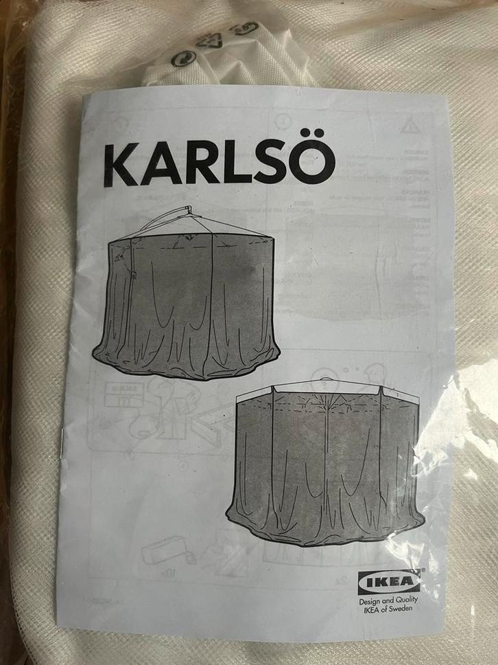 Ikea Karlsö Zweefparasol klamboe - ongeopend uit 2008, Tuin en Terras, Parasols, Zo goed als nieuw, Overige typen, 2 tot 3 meter