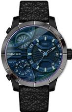 Police Bushmaster. NIEUW., Overige merken, Leer, Staal, Polshorloge