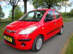 Hyundai i10 1.1 I 5DR 2009 Rood, Auto's, Voorwielaandrijving, Stof, 4 cilinders, 400 kg