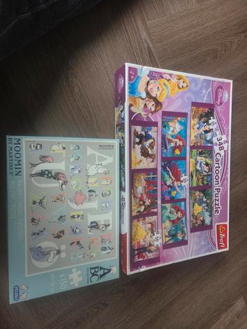 Disney Princess & Moomin Puzzels - 4+ beschikbaar voor biedingen