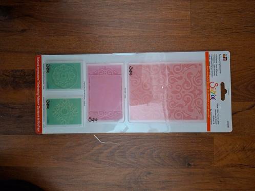 Sizzix embossing folder, Hobby en Vrije tijd, Kaarten | Zelf maken, Zo goed als nieuw, Pons of Mal, Overige thema's, Ophalen