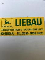 Sticker Liebau tractoren Roosendaal (John Deere), Verzamelen, Zo goed als nieuw, Verzenden