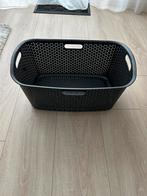 Zwarte wasmand, Huis en Inrichting, Ophalen, Zo goed als nieuw, Zwart, Overige typen