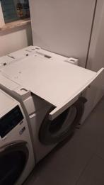 Aeg stapelkit met uitschuifbare lade | was/droog combi rek, Witgoed en Apparatuur, Wasmachines, Ophalen, 1200 tot 1600 toeren