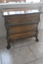 Buikkastje, brocante, Ophalen