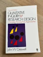 Qualitative Inquiry & Research Design, Ophalen of Verzenden, John W. Creswell, Beta, WO