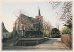 WEMELDINGE Dorpsgezicht Ned. Herv. Kerk, Verzamelen, Ansichtkaarten | Nederland, Verzenden, 1980 tot heden, Gelopen, Zeeland