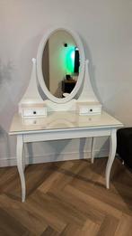 Ikea hemnes toilettafel kaptafel makeup tafel nette staat, Huis en Inrichting, Tafels | Kaptafels, 50 tot 100 cm, 150 tot 200 cm