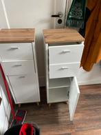 2 nette badkamerkastjes van Lidl, Huis en Inrichting, Badkamer | Badkamermeubels, Minder dan 50 cm, Gebruikt, Ophalen of Verzenden