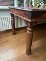 Houten Eettafel (teakhout), Ophalen, Gebruikt, Teakhout, Robuust Landelijk