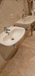 2 Sphinx wasbakken met mengkraan, Ophalen, Gebruikt, Wastafel