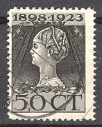 nvph 128 Koningin Wilhelmina 1923, Postzegels en Munten, Postzegels | Nederland, Verzenden, Na 1940, Gestempeld