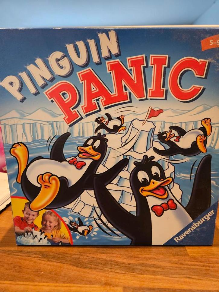 Pinguïn Panic Ravensburger, Hobby en Vrije tijd, Gezelschapsspellen | Bordspellen, Gebruikt, Drie of vier spelers, Vijf spelers of meer