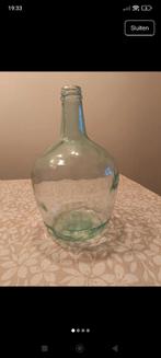 Turkooise vaas, Overige kleuren, Ophalen of Verzenden, Minder dan 50 cm, Glas