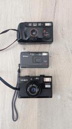 3 nette analoge cameras in 1 koop, Audio, Tv en Foto, Fotocamera's Analoog, Ophalen of Verzenden, Zo goed als nieuw, Compact, Overige Merken