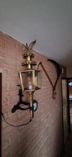 lamp model storm lantaarn, Ophalen of Verzenden, Gebruikt, Metaal, Minder dan 50 cm