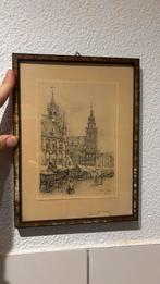 Anton Pieck Prenten Gouda & Amersfoort, Antiek en Kunst, Kunst | Etsen en Gravures, Ophalen