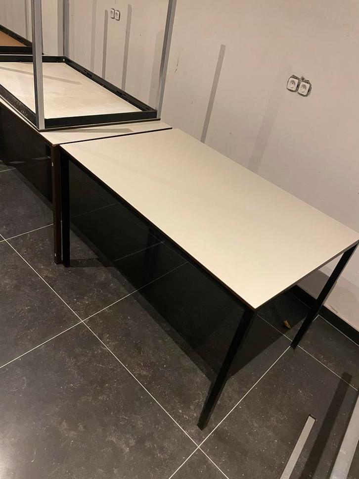 Partij: 16 Tafels & 50+ Stoelen, Huis en Inrichting, Stoelen, Gebruikt, Vijf, Zes of meer stoelen, Metaal, Zwart, Ophalen