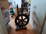 Mooi oud spinnenwiel, Hobby en Vrije tijd, Spinnewielen en Spinnen, Ophalen, Gebruikt, Spinnewiel