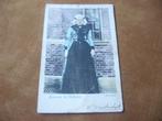FRIESLAND  >  VROUW IN KLEDERDRACHT  BRIEFKAART 1902, Verzenden, Voor 1920, Gelopen, Friesland