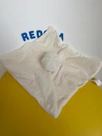 2155 action knuffellap lap doekje wit met bol 2x, Ophalen of Verzenden, Zo goed als nieuw, Overige typen