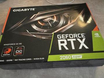 Gigabyte RTX 2060 Super Windforce OC 8G | nieuwstaat | doos beschikbaar voor biedingen