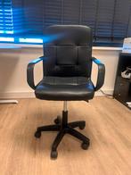 Zwarte bureaustoel – zwart kunstleer|10+ op voorraad!, Huis en Inrichting, Ophalen of Verzenden, Zo goed als nieuw, Zwart