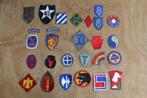 = US Verzameling Patches Zoals De GI Collectors Guide P8 =, Verzamelen, Ophalen of Verzenden, Amerika, Embleem of Badge