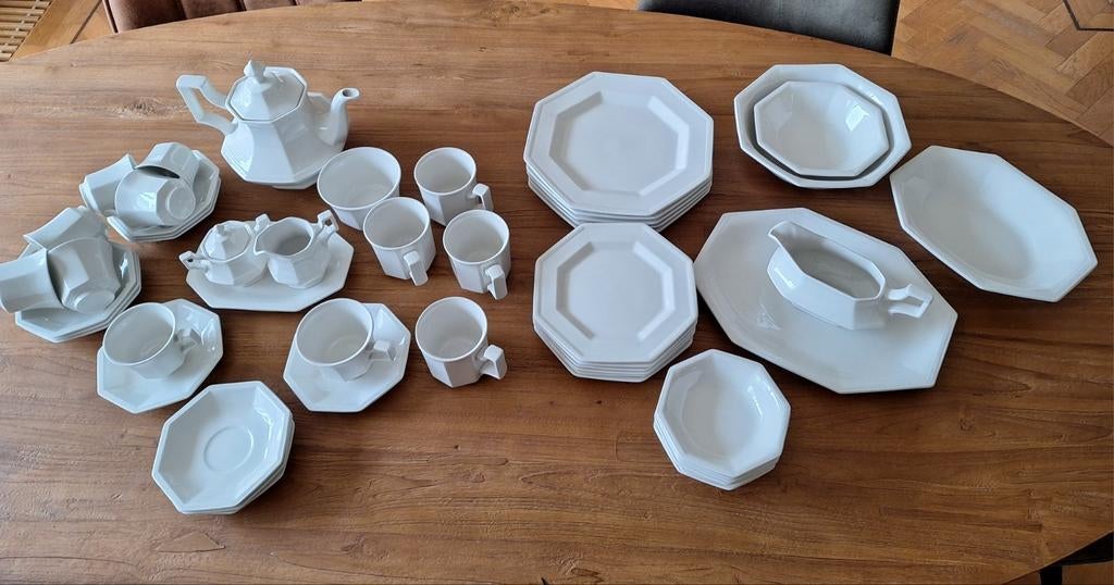 Johnson Brothers Servies heritage - Wit, Ophalen, Zo goed als nieuw, Porselein, Overige stijlen