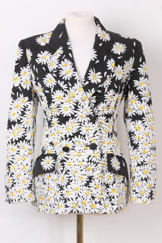 Gebloemde blazer MOSCHINO maat 42, Overige kleuren, Maat 42/44 (L), Zo goed als nieuw, Jasje