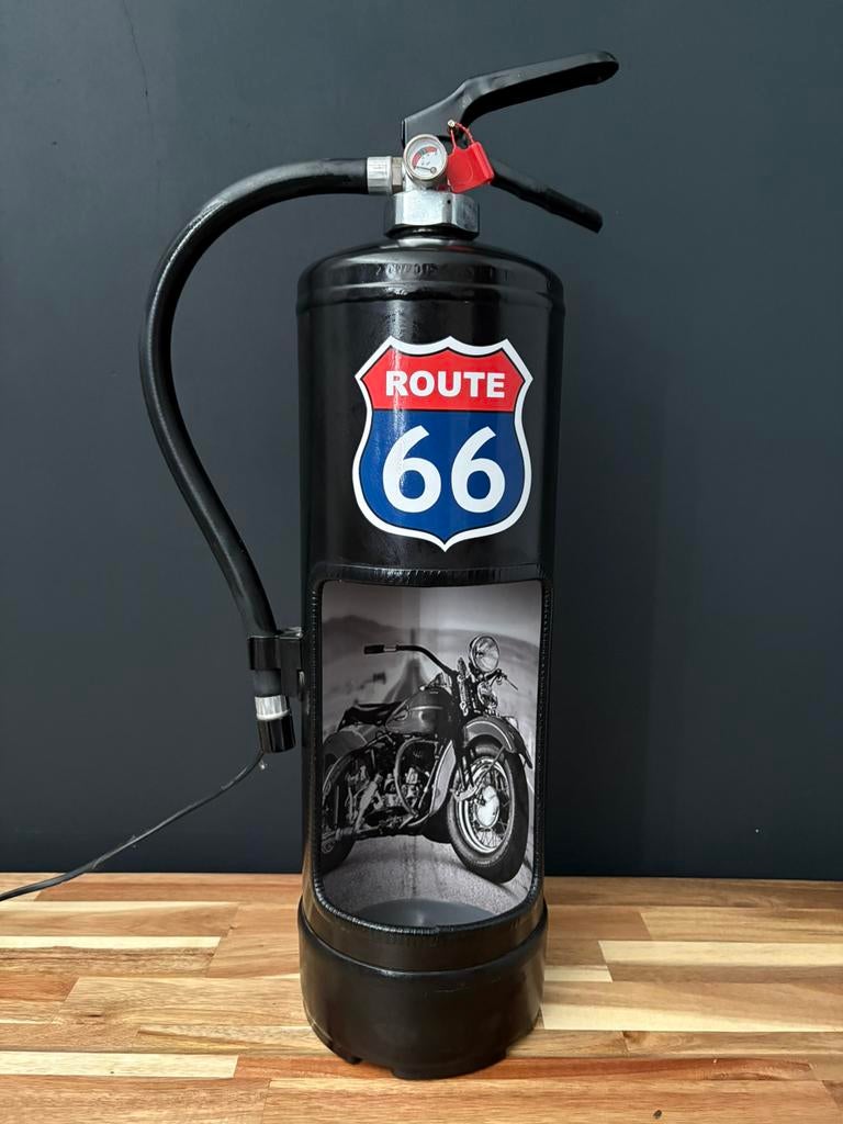 Brandblusser decoratie | Route 66, Ophalen, Zo goed als nieuw, Minder dan 100 cm