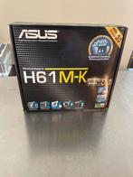 ASUS H61M-K Moederbord - Nieuw & Ongebruikt, Computers en Software, Ophalen of Verzenden, Nieuw, Intel, DDR3