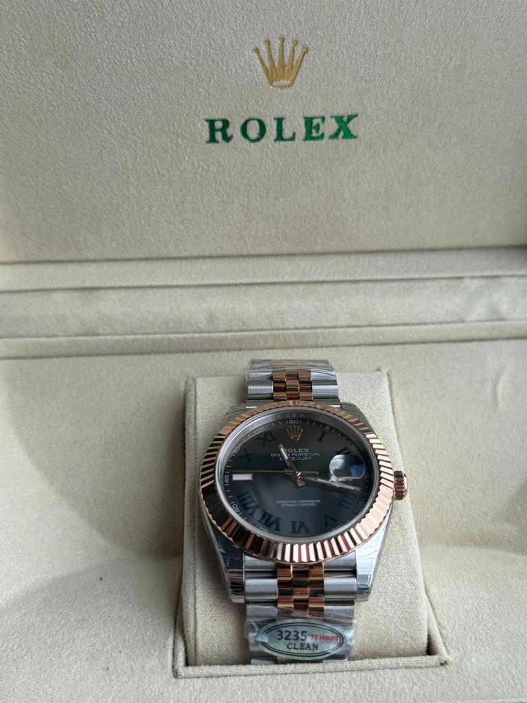 Rolex wimbledon en batgirl, Ophalen of Verzenden, Nieuw, Staal, Rolex