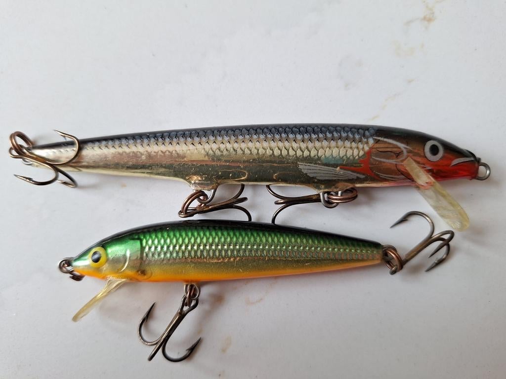 Rapala finland kunstaas  plug snoekbaars baars, Ophalen of Verzenden, Zo goed als nieuw, Overige typen